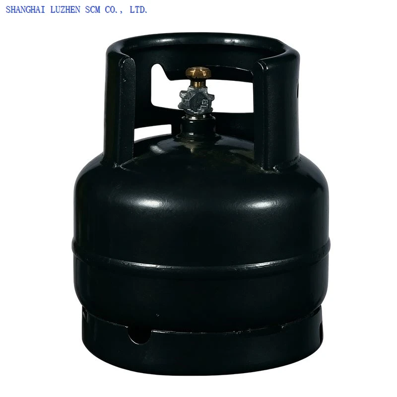 LUZHEN flytjanlegur 2kg gaskútur Svartur gaskútur